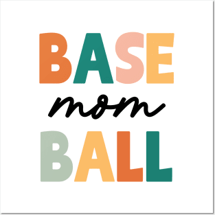 Baseball Mom Posters and Art